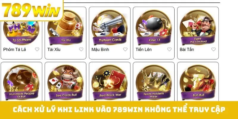 Cách xử lý nhanh khi link vào 789WIN không thể truy cập