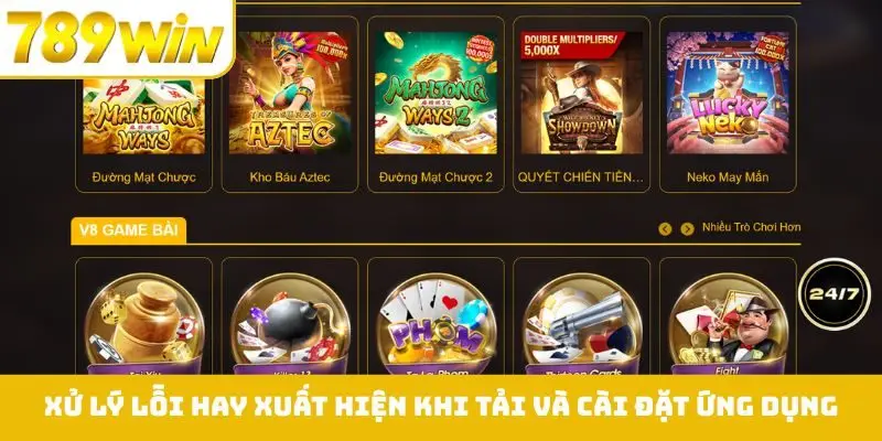 Xử lý lỗi hay xuất hiện khi tải và cài đặt ứng dụng