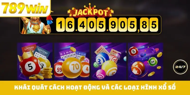 Khái quát cách hoạt động và các loại hình xổ số